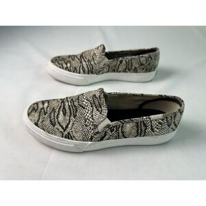 Keds Double Decker Slip-On Women's Sneakers Snake Print WF63682 Size 6.5‎ EUC